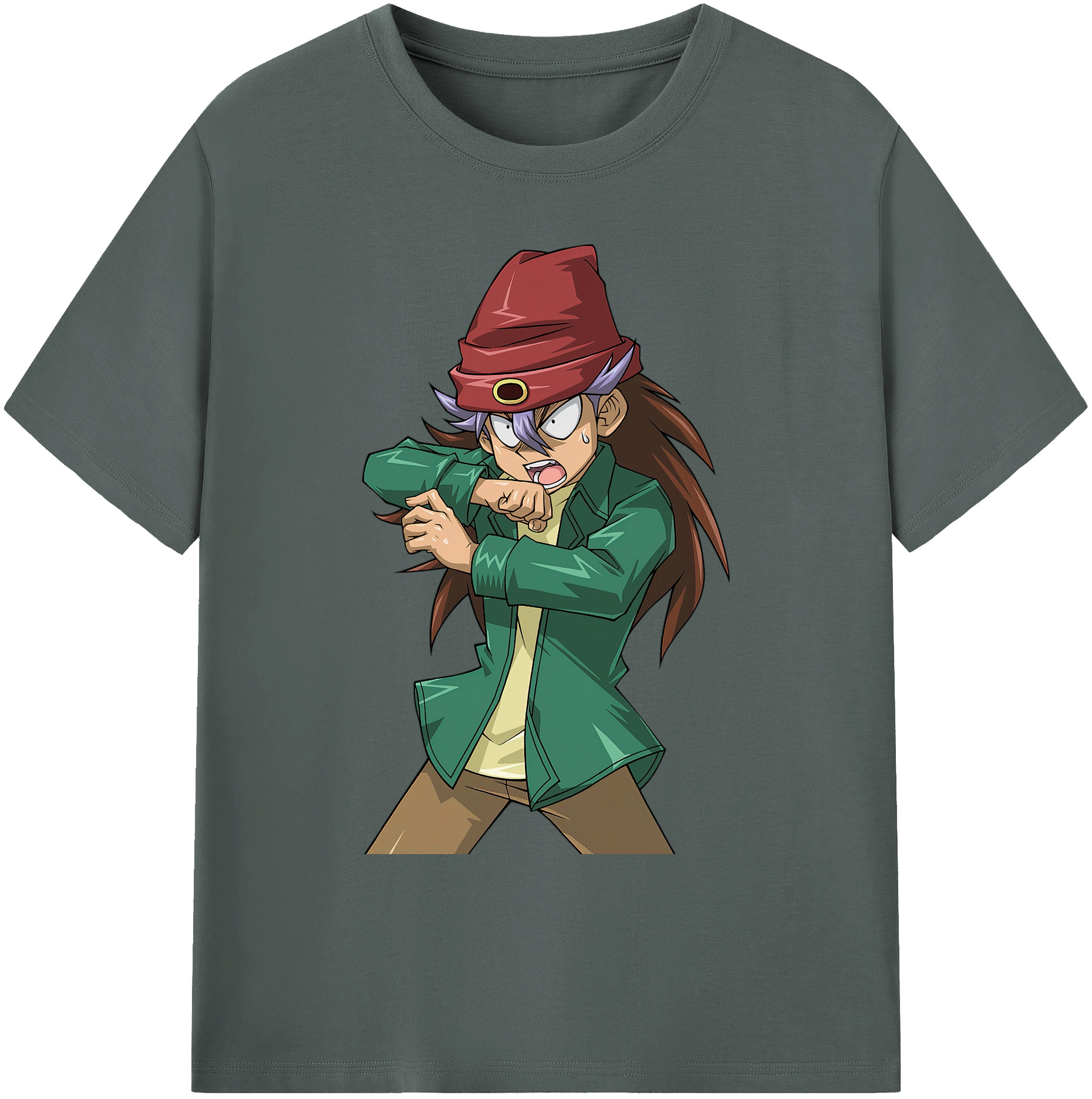 （画像用） 遊☆戯☆王 Yu-Gi-Oh! 綿100％ メンズ半袖Tシャツ｜肌触りやわらか＆通気性